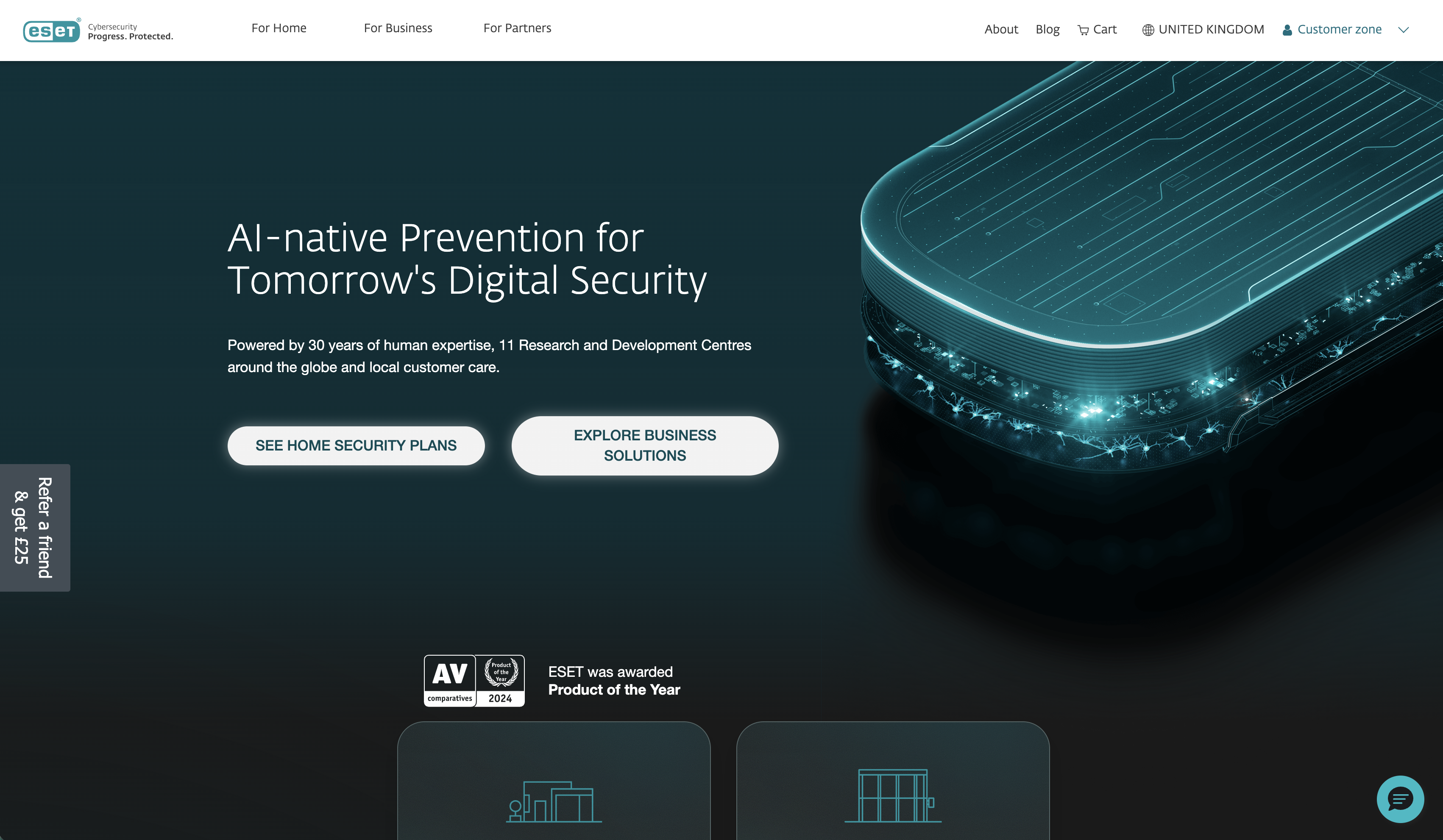 ESET UK Homepage